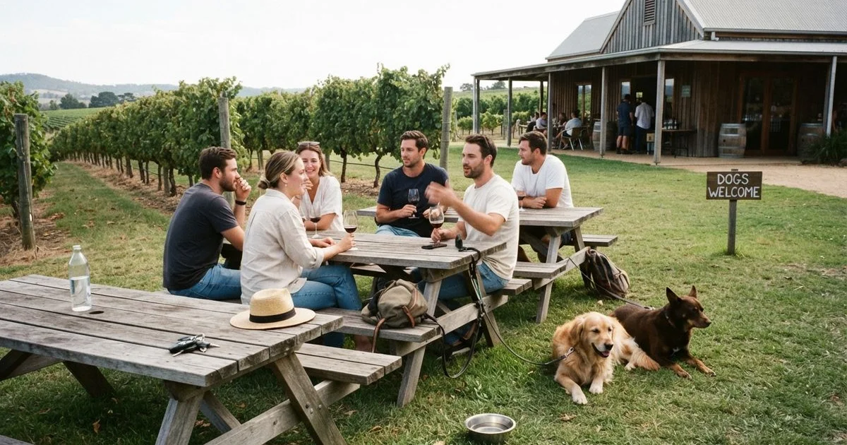 Visiting Swan Valley wineries with a dog: what to know first