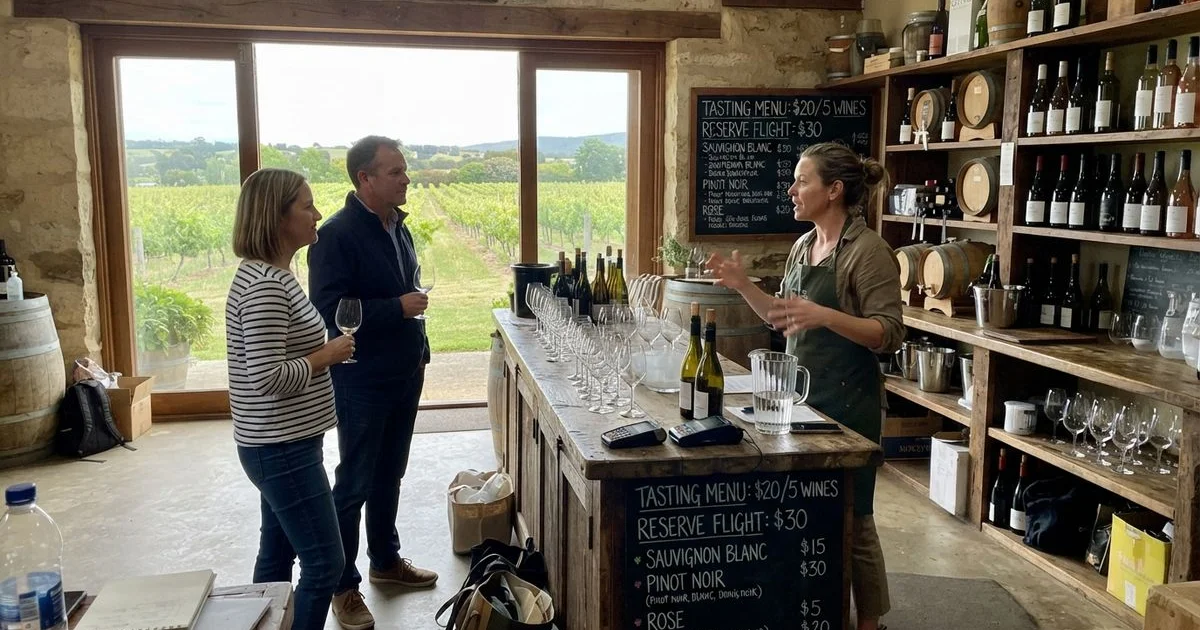 What cellar door tasting fees cost in Swan Valley