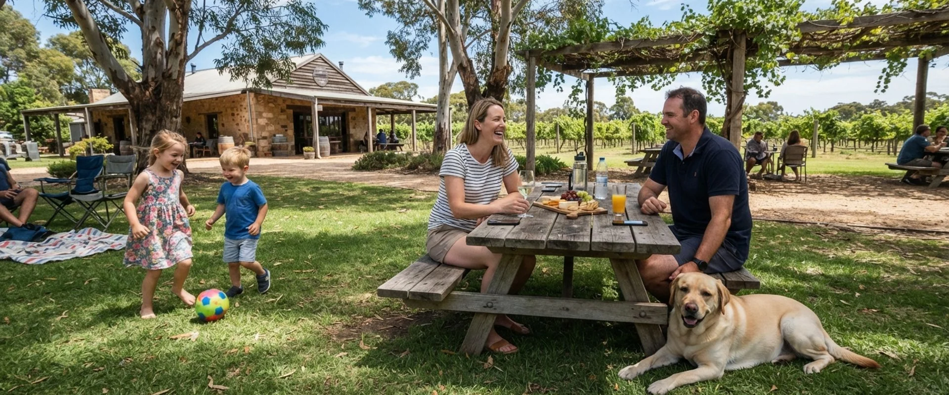 Dog & Family-Friendly Wineries